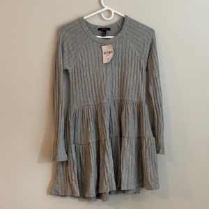 Forever 21 grey knit mini dress